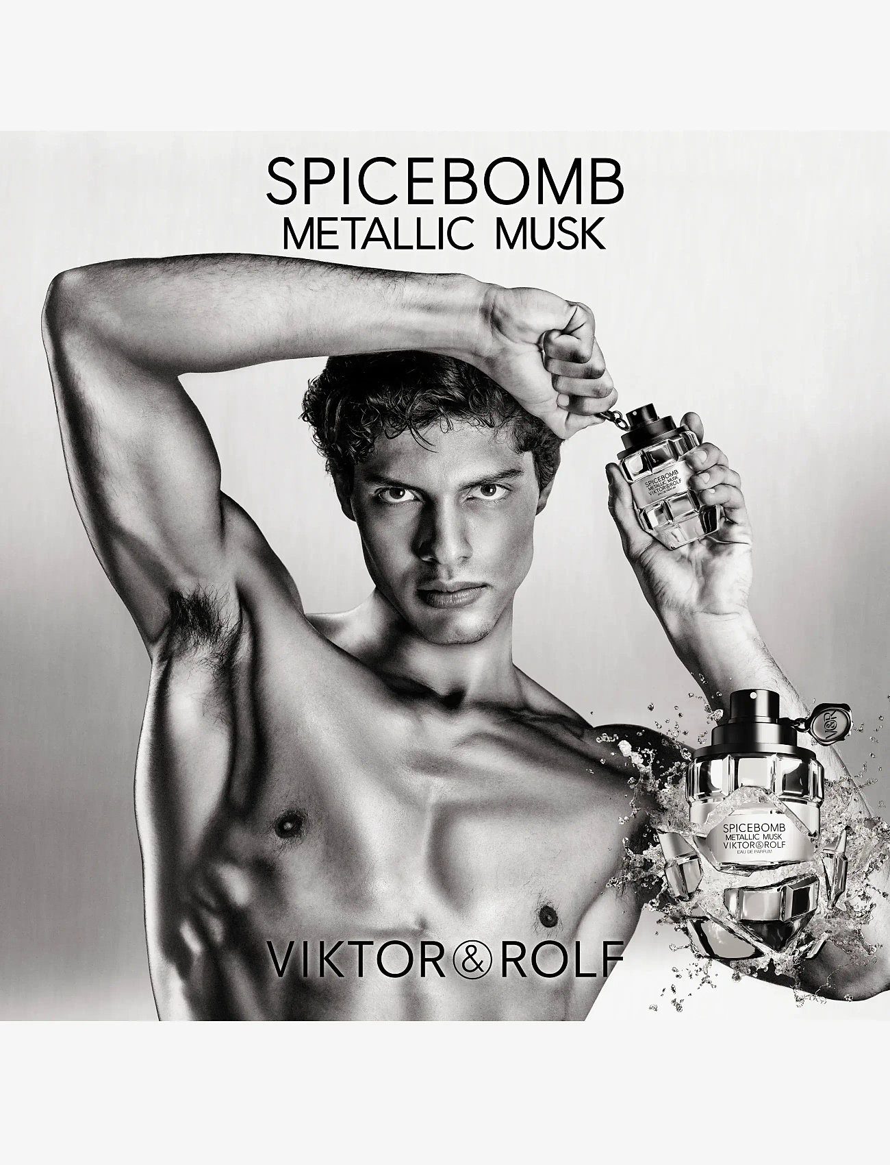 Viktor & Rolf - Spicebomb Metallic Musk Eau de parfum - til ham  - clear - 5