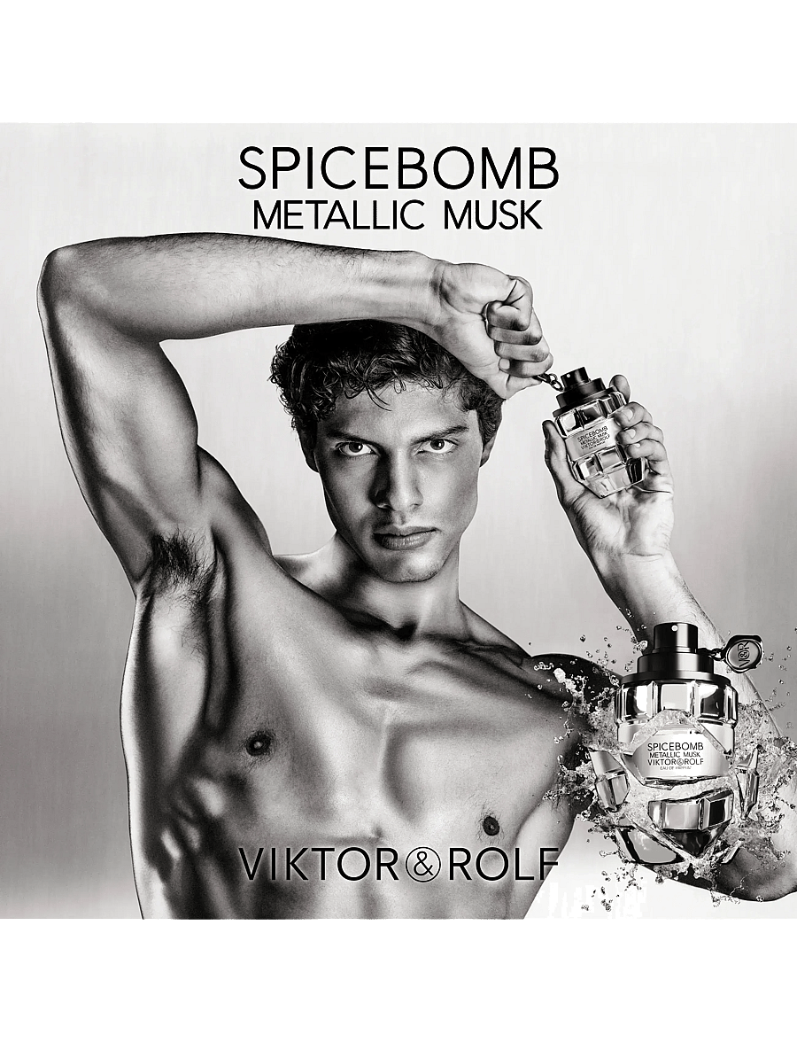 Viktor & Rolf - Spicebomb Metallic Musk Eau de parfum - meestele - clear - 5