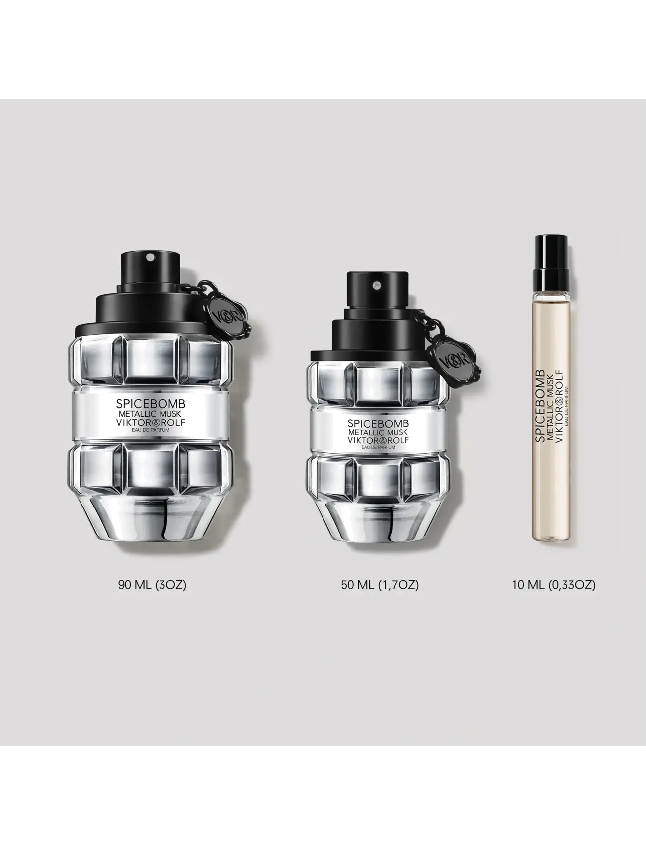 Viktor & Rolf - Spicebomb Metallic Musk Eau de parfum - til ham  - clear - 5