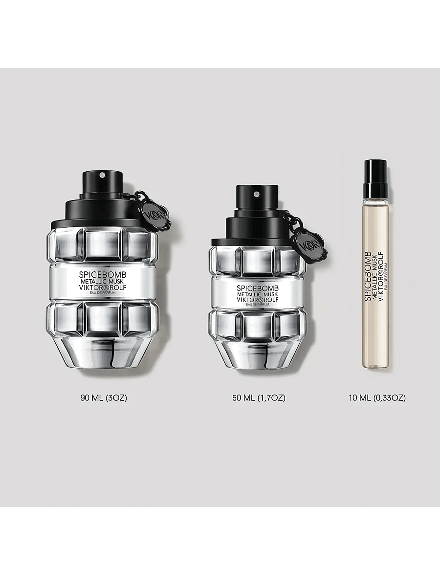 Viktor & Rolf - Spicebomb Metallic Musk Eau de parfum - meestele - clear - 5