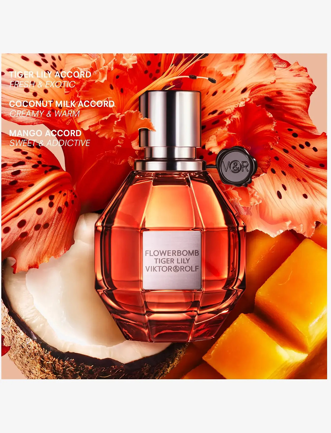 Viktor & Rolf - Viktor & Rolf Flowerbomb Tiger Lily EDP 100ml - til hende  - clear - 3