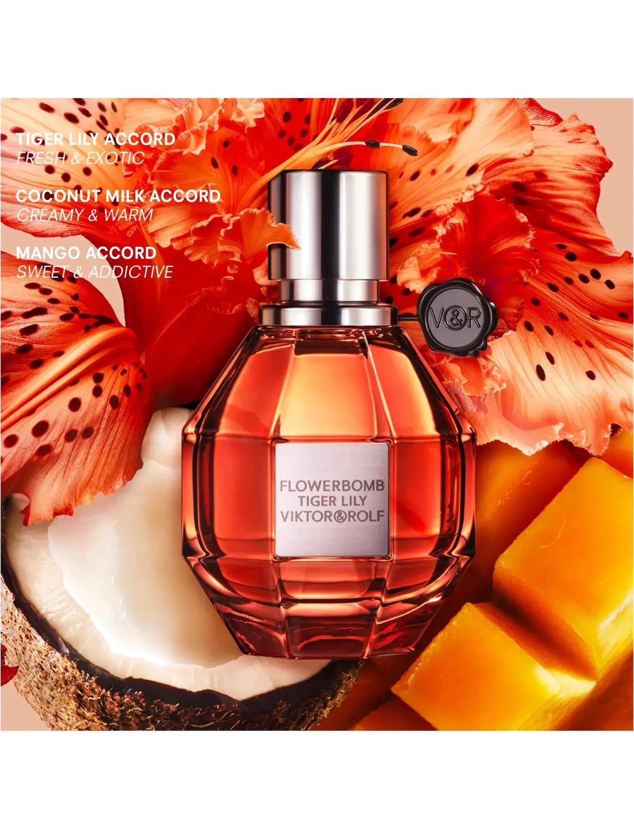 Viktor & Rolf - Viktor & Rolf Flowerbomb Tiger Lily EDP 50ml - till henne  - clear - 3