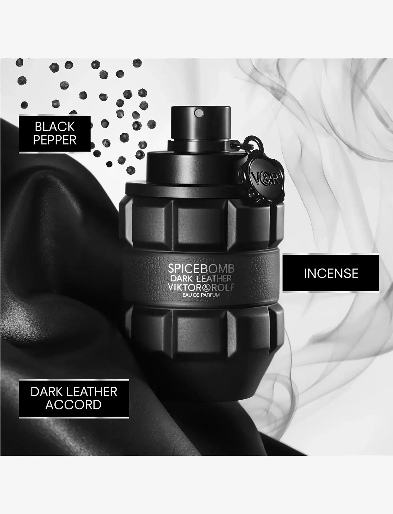 Viktor & Rolf - Spicebomb Dark leather eau de parfum 50.00 ML - parfumer - clear - 3