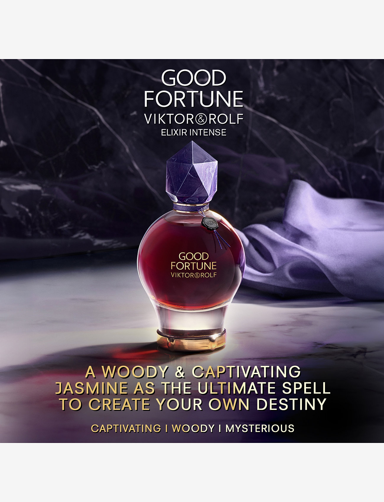 Viktor & Rolf - VR GOOD FORTUNE EDP INTENSE 50ML FG - fragrance - clear - 4