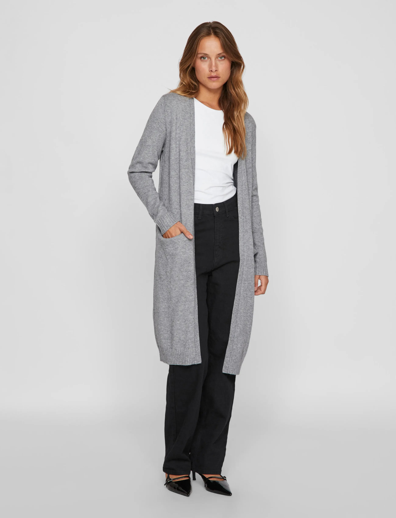 Viril Long Knit Cardigan 5