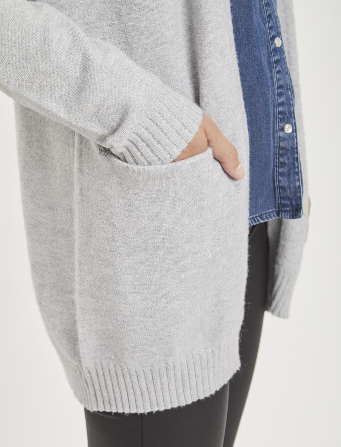 Viril Open L/S Knit Cardigan 10