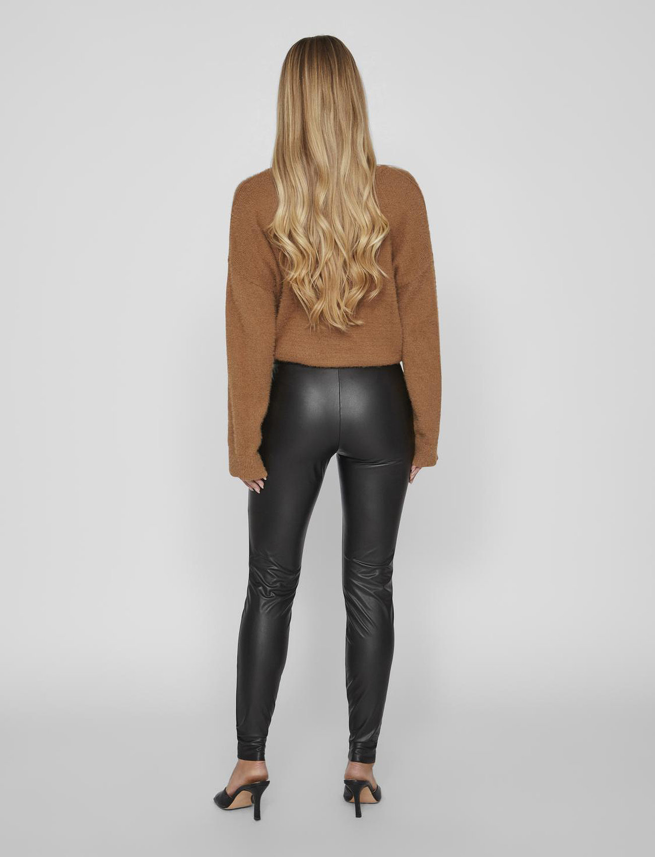 VILA Barb Coated HW Legging leggings dam – bild 6