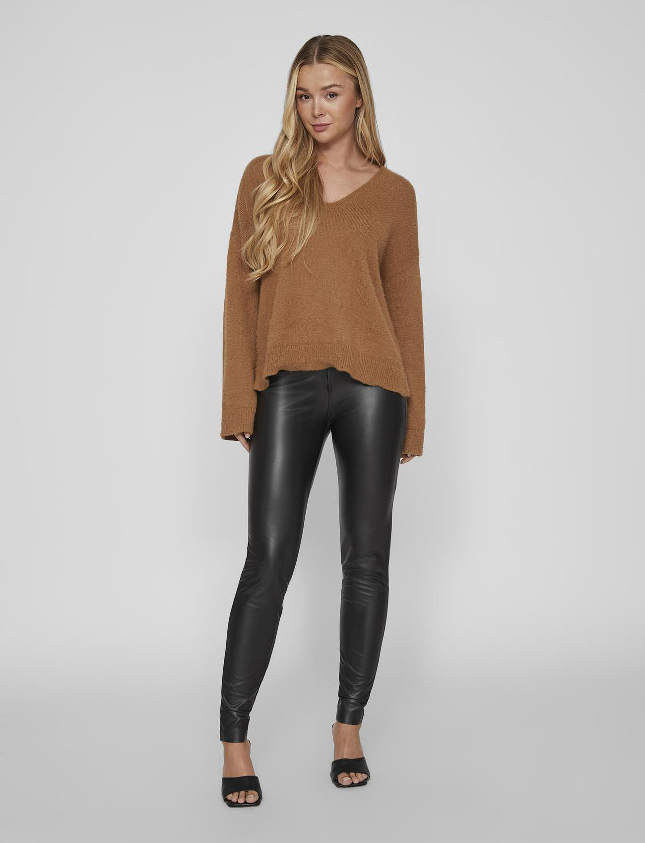 VILA Barb Coated HW Legging leggings dam – bild 8