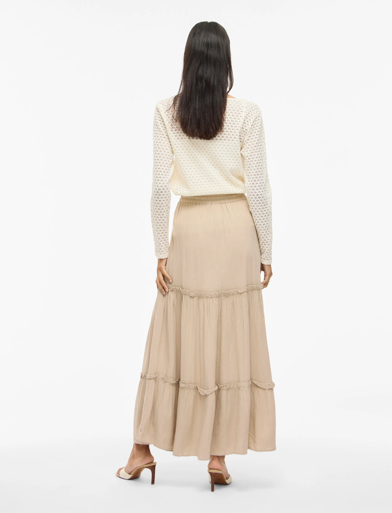 VILA Vimesa High Waist long skirt maxikjolar dam – bild 6
