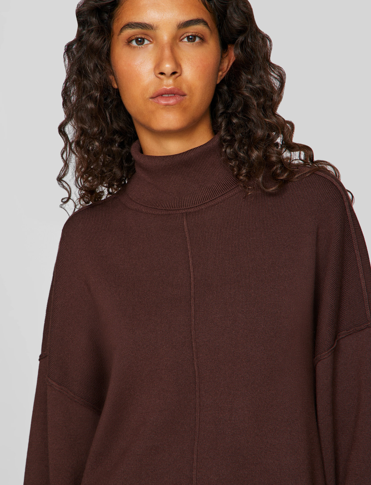 VILA Viostria Rollneck L/S KNIT TOP tröjor dam – bild 9