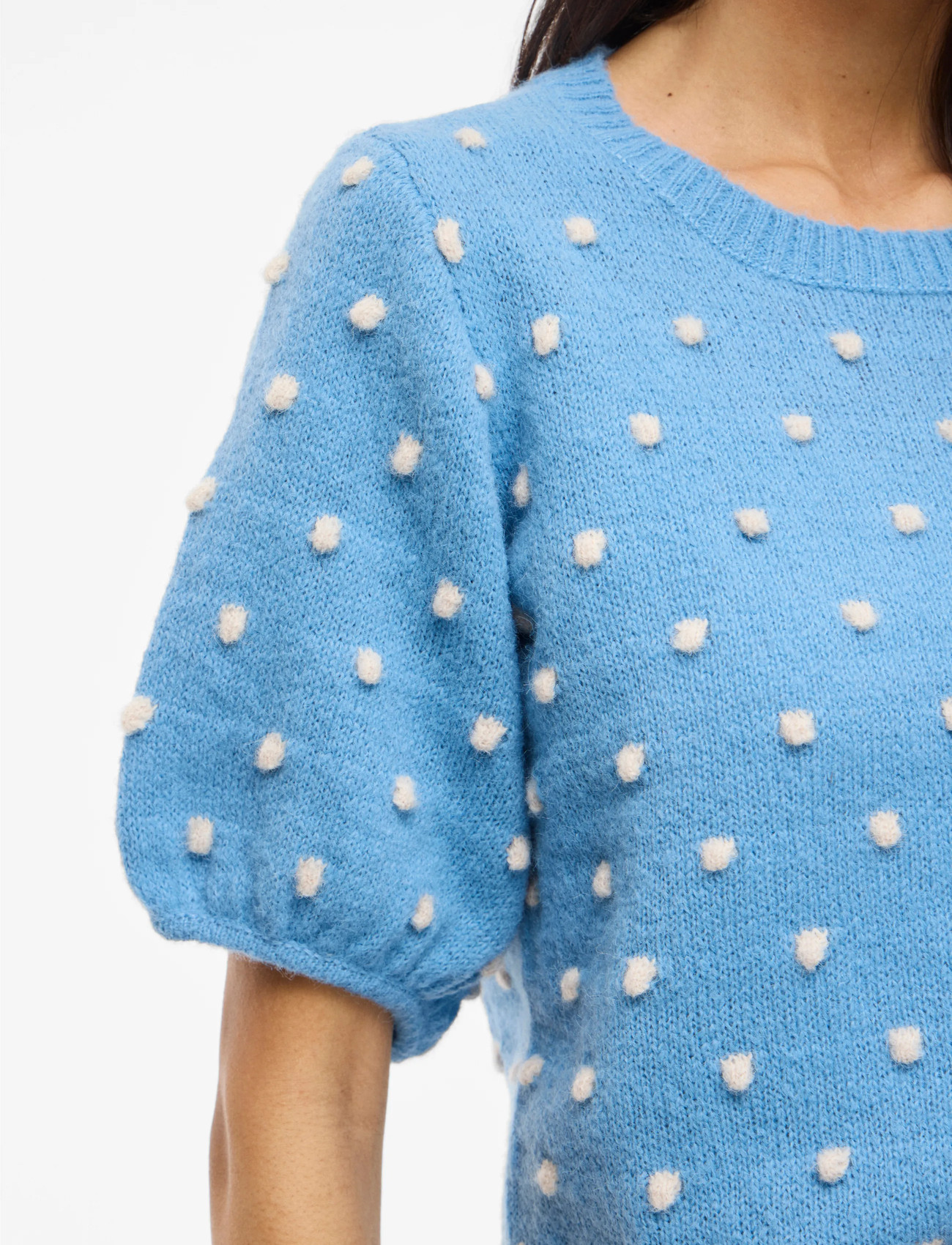 VILA Vidottie 2/4 SLEEVE KNIT TOP toppar & linnen dam – bild 8