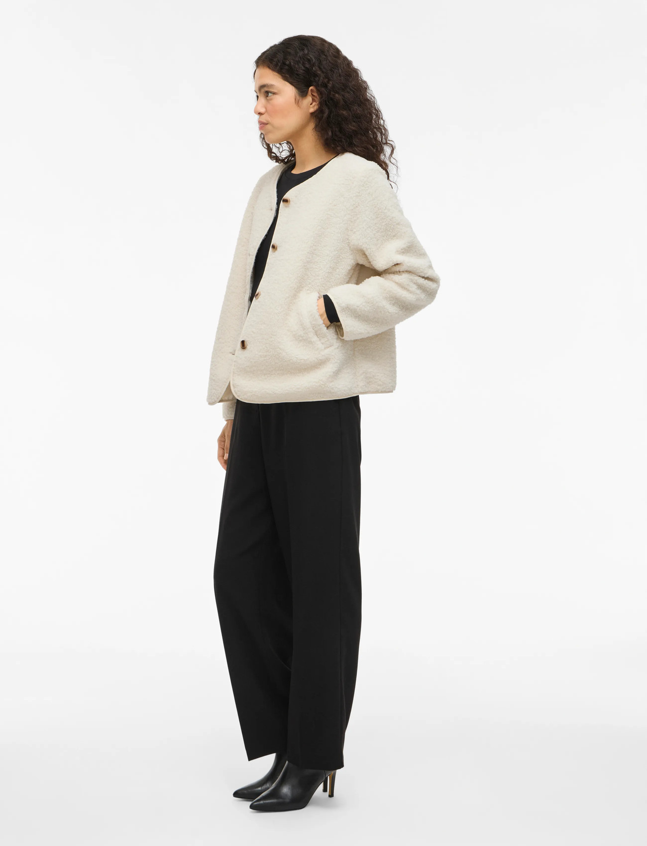 VILA Viada Teddy Jacket pälsjackor dam – bild 7