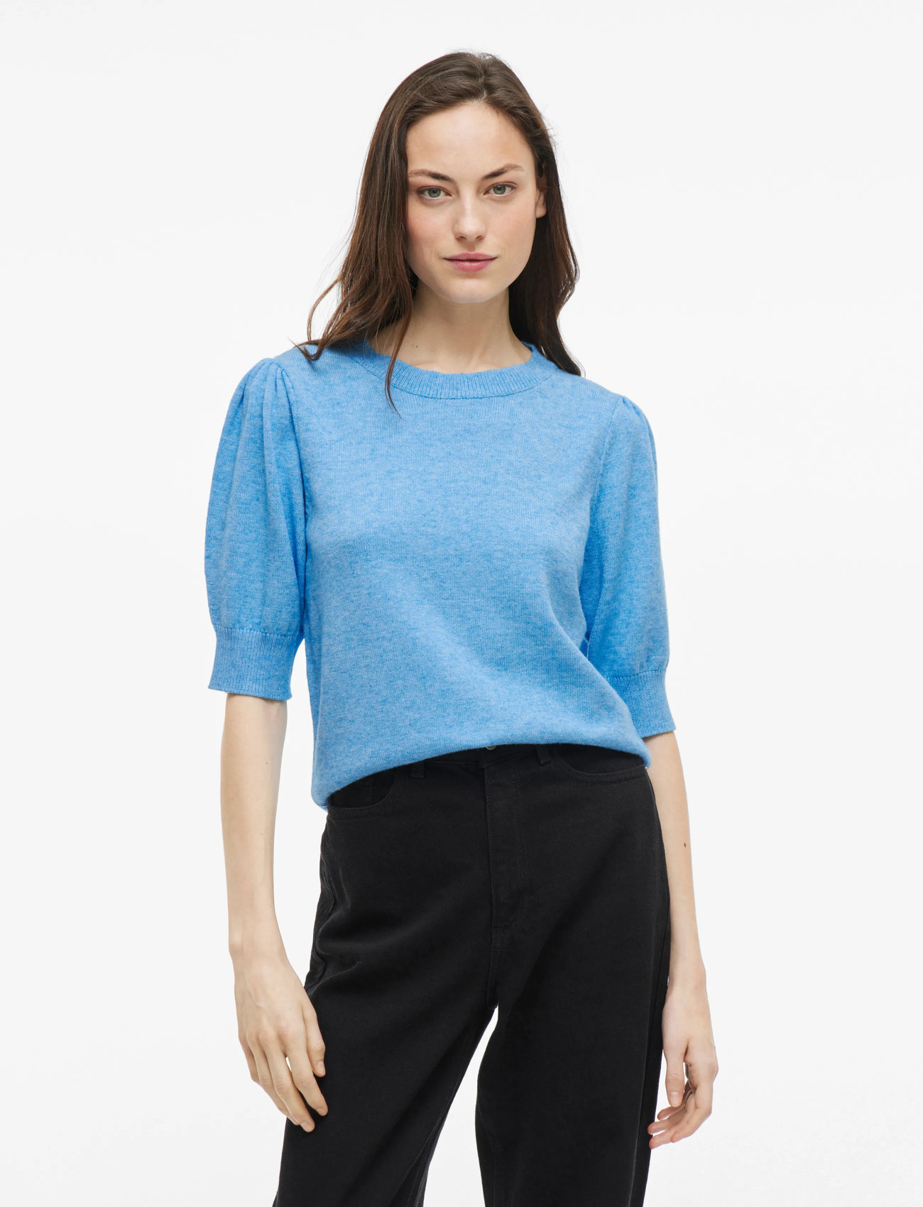 Vila Viril 2/4 Sleeve O-Neck Knit Top - Noos - - XS 2