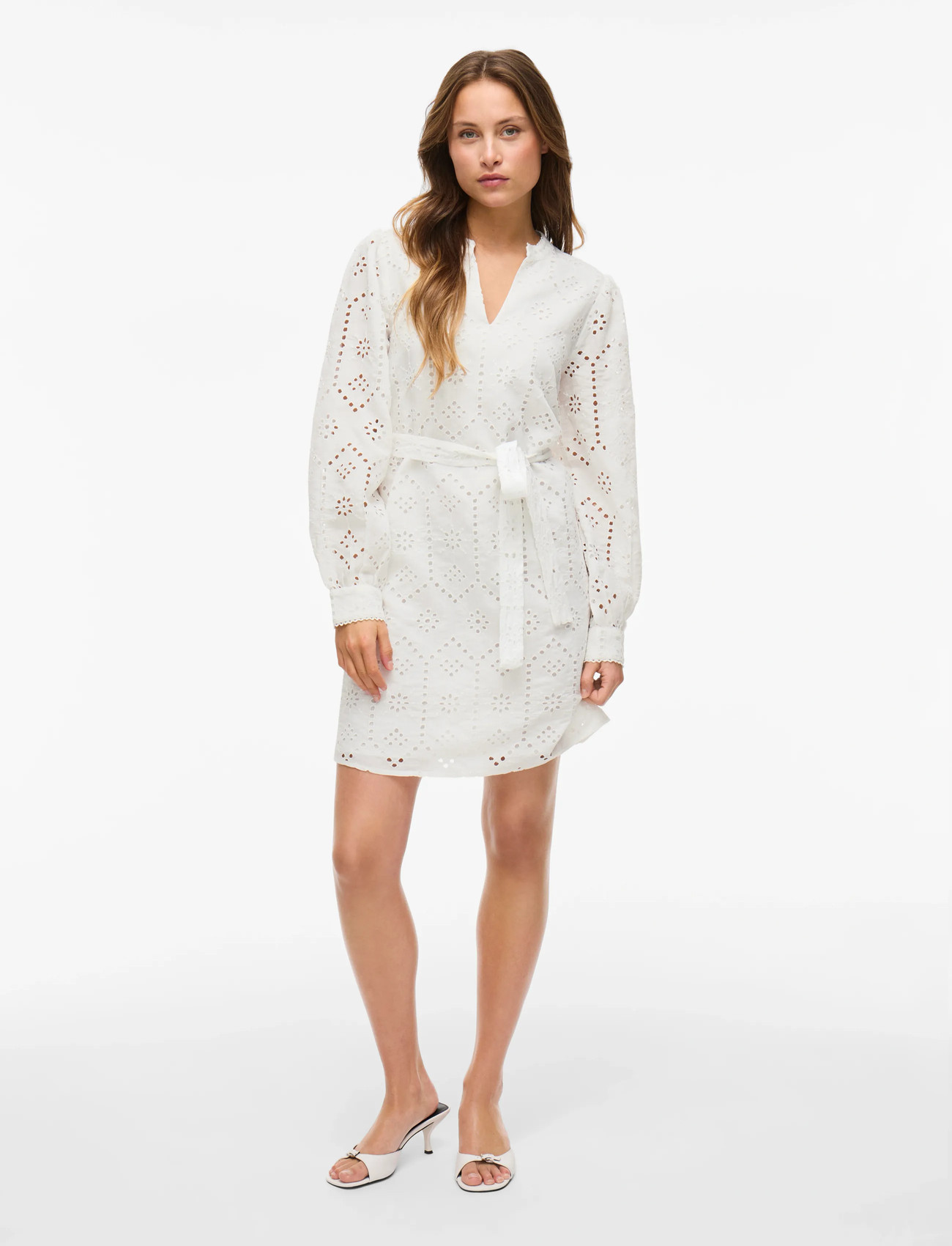 VILA Visine L/S Short Dress korta klänningar dam – bild 8