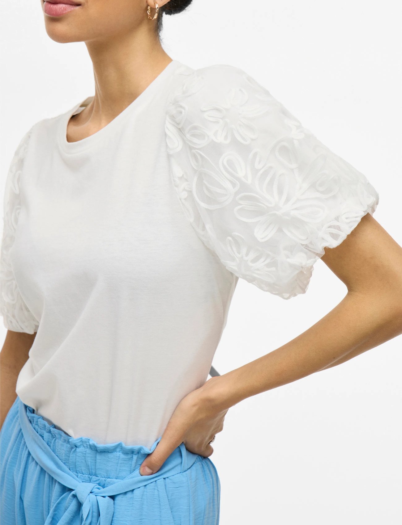 VILA Visimonia O-neck S/S TOP TOP T toppar dam – bild 10