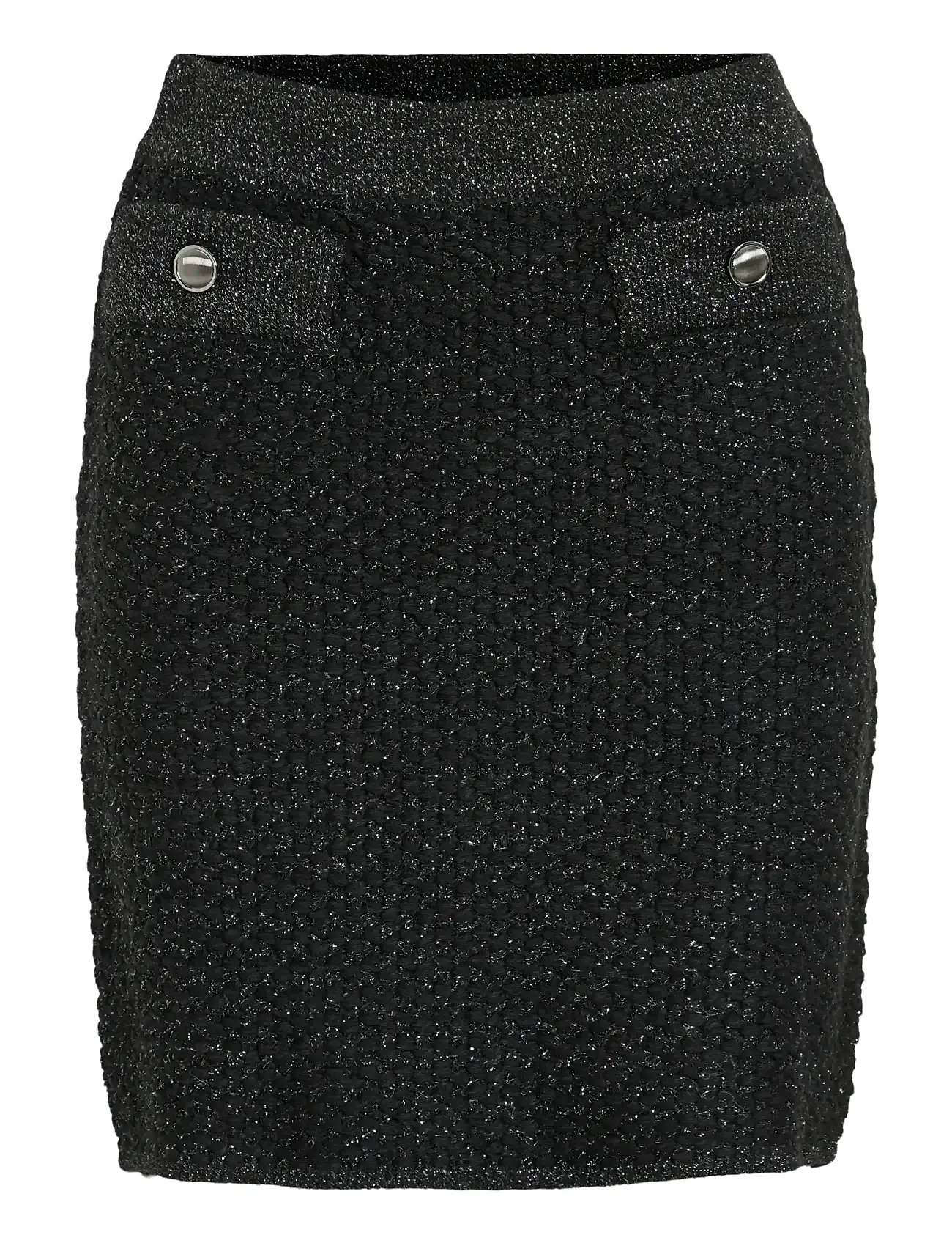 Vila Vimalay Short Knit Skirt - Black - XS