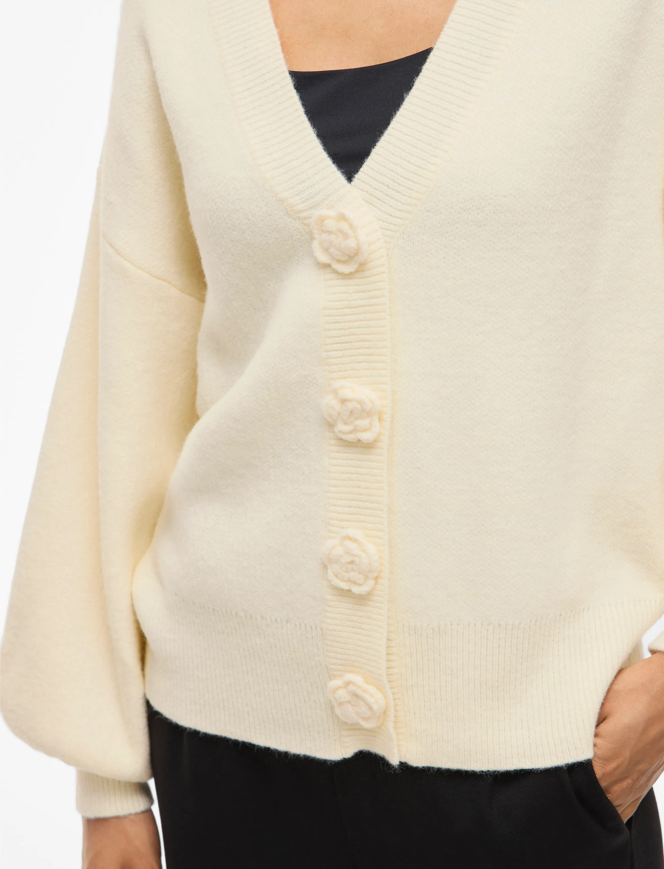 VILA Viradia L/S ROSE CARDIGAN ROSE dam – bild 9