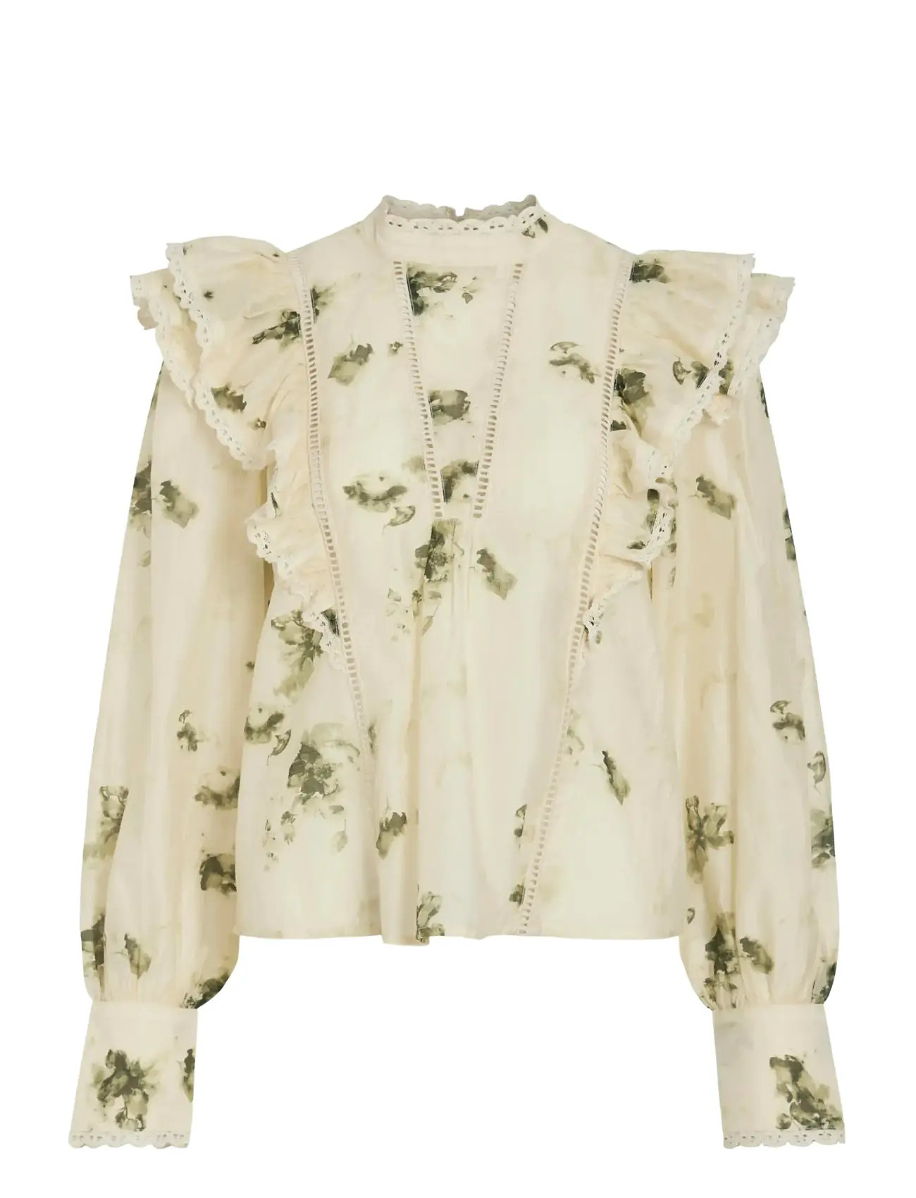 VILA Viremo L/S FRILL TOP FRILL TOP skjortor & blusar dam – bild 6