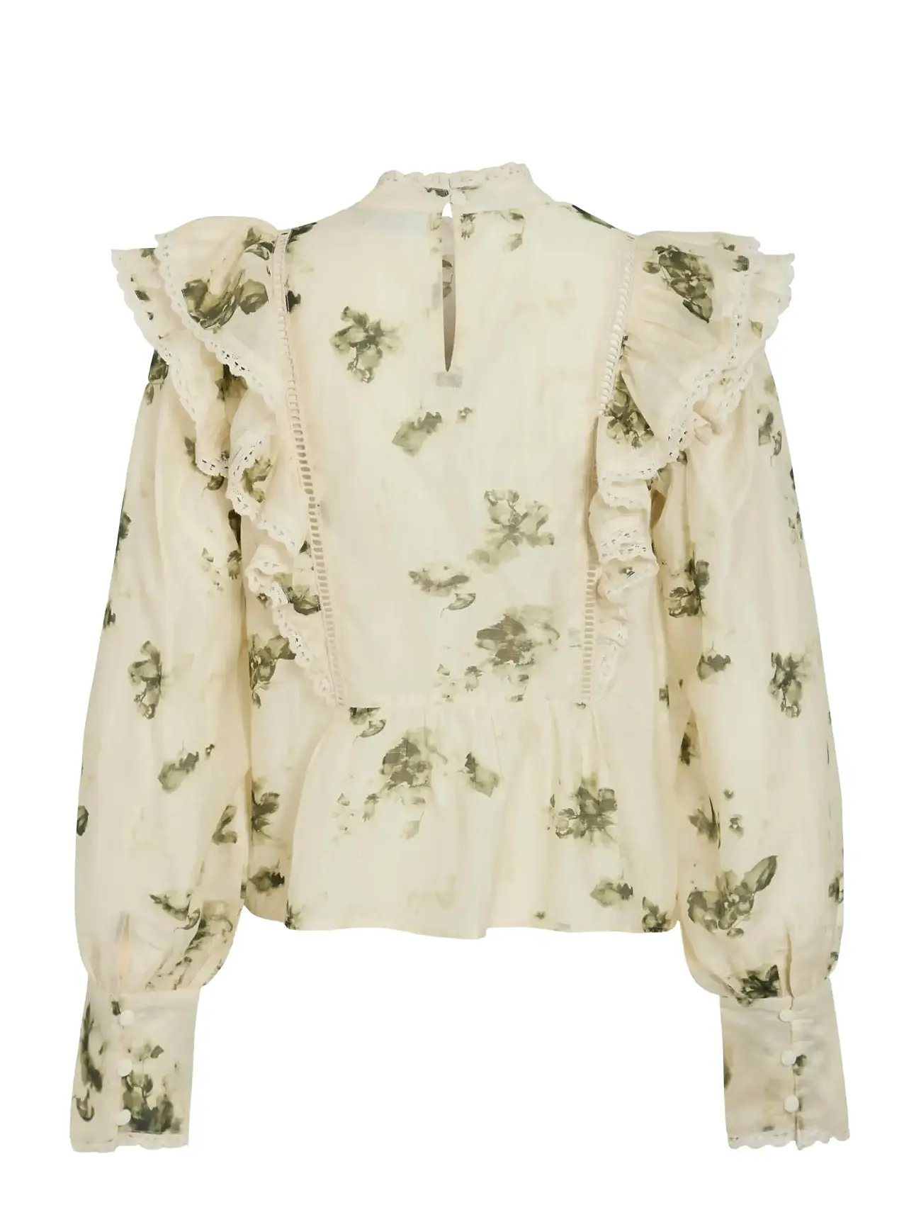 VILA Viremo L/S FRILL TOP FRILL TOP skjortor & blusar dam – bild 7