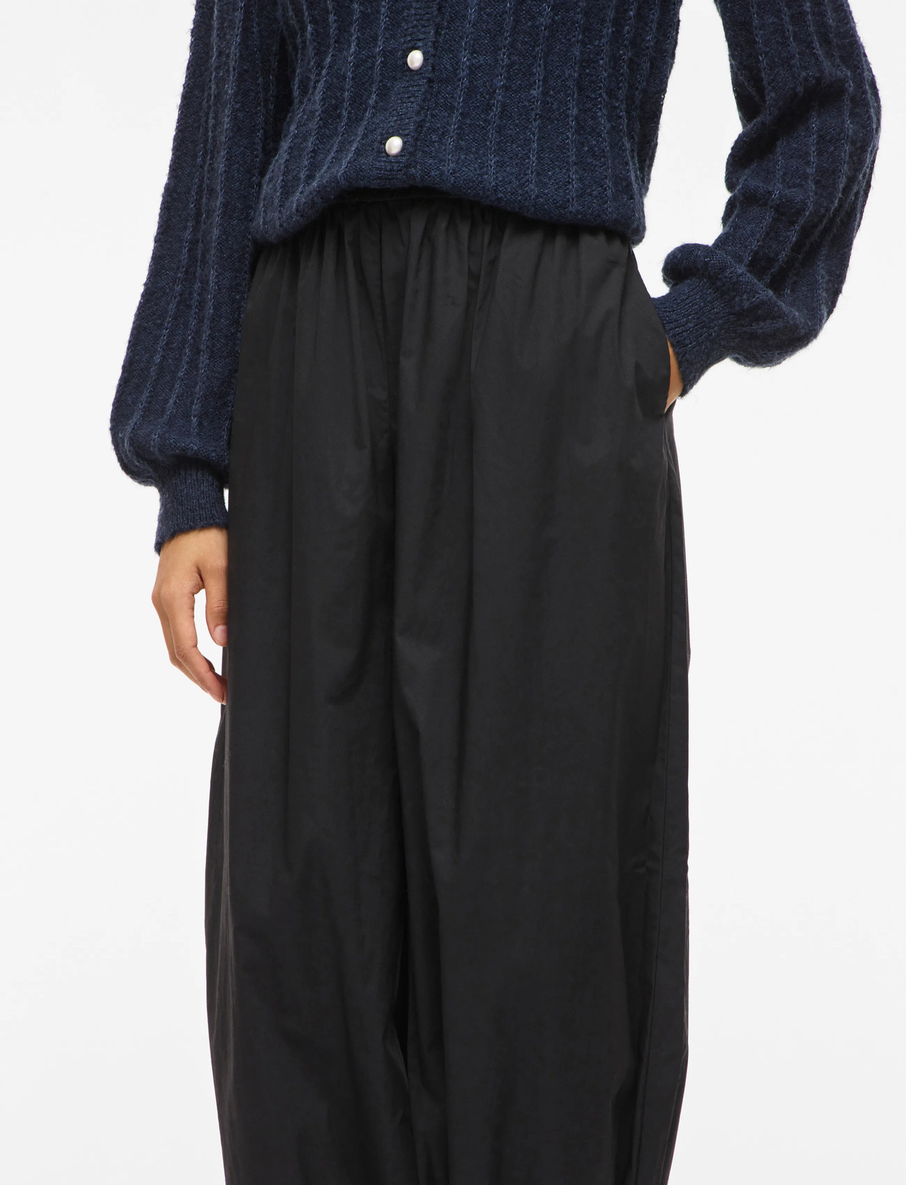 VILA Viemilie Hw Parachute Pants cargobyxor dam – bild 8