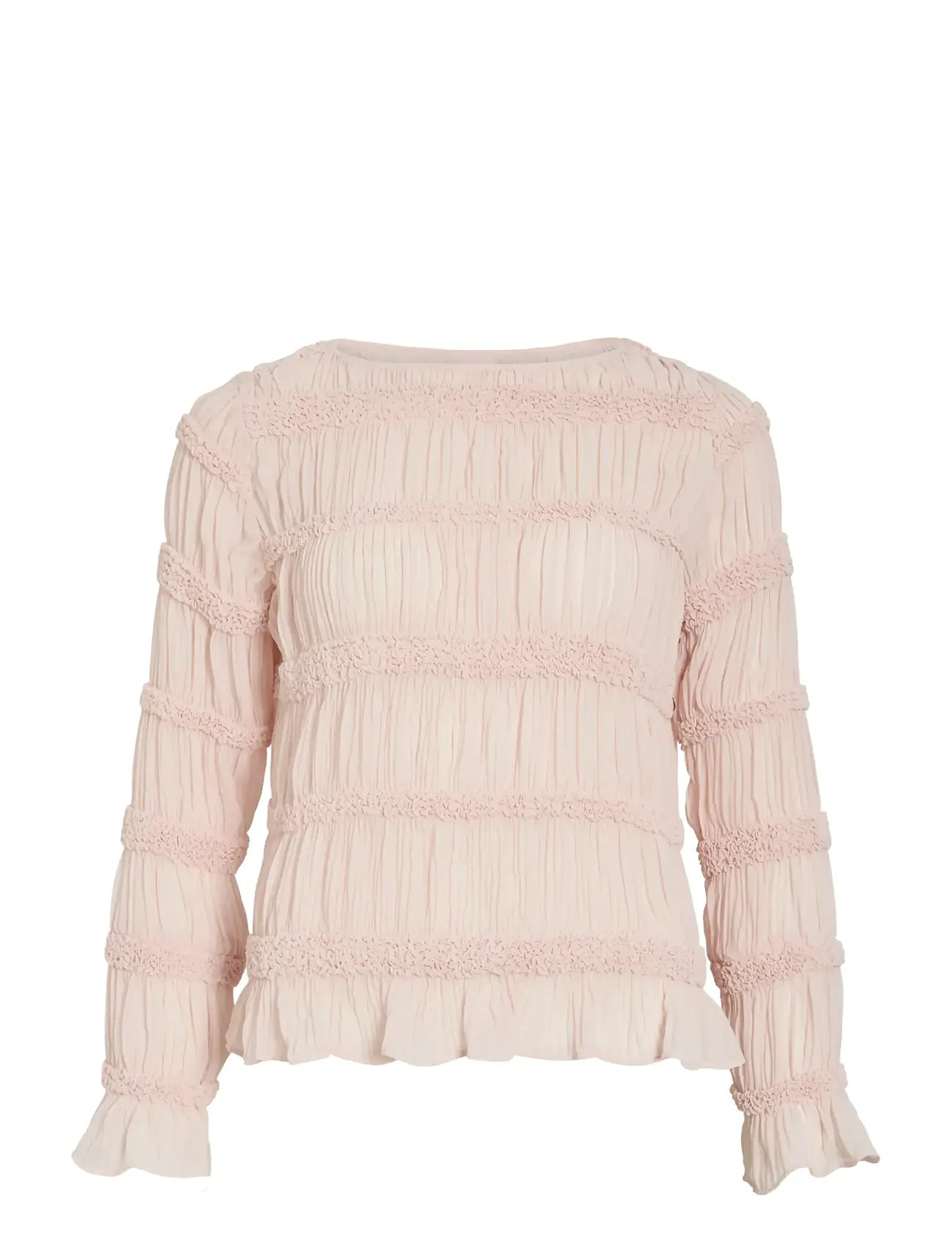 Vila Vilola L/S Top /Lr - Pink - 34