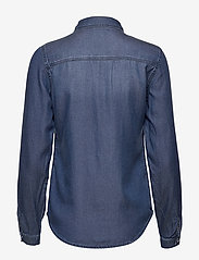 Vila - VIBISTA DENIM SHIRT-NOOS - džinsiniai marškiniai - dark blue denim - 1