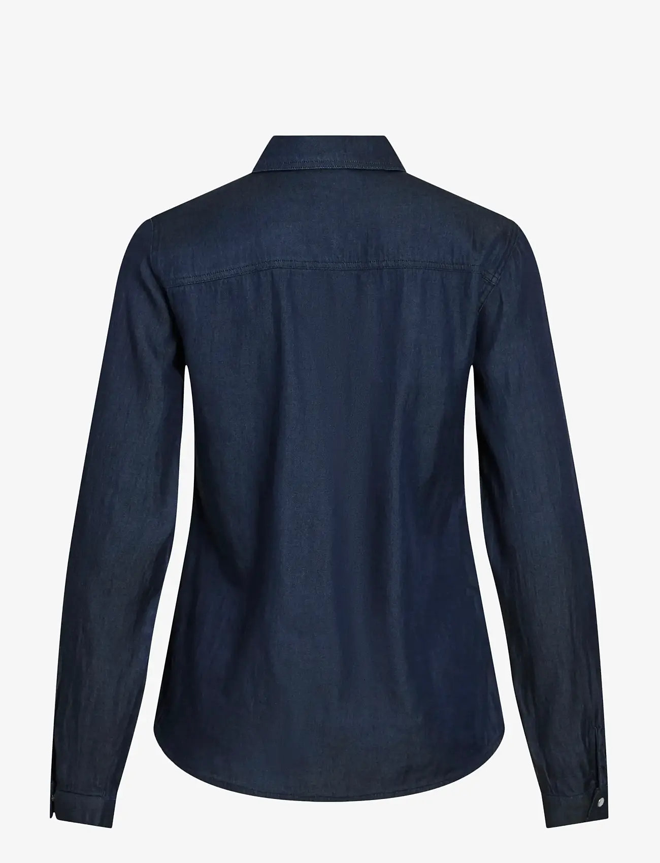 Vila - VIBISTA DENIM SHIRT-NOOS - jeanshemden - dark blue denim - 2