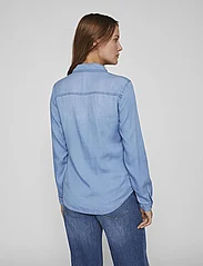 Vila - VIBISTA DENIM SHIRT-NOOS - džinsiniai marškiniai - medium blue denim - 3