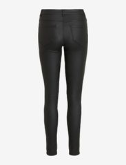 Vila - VICOMMIT COATED RWSK NEW PANT-NOOS - leather trousers - black - 1