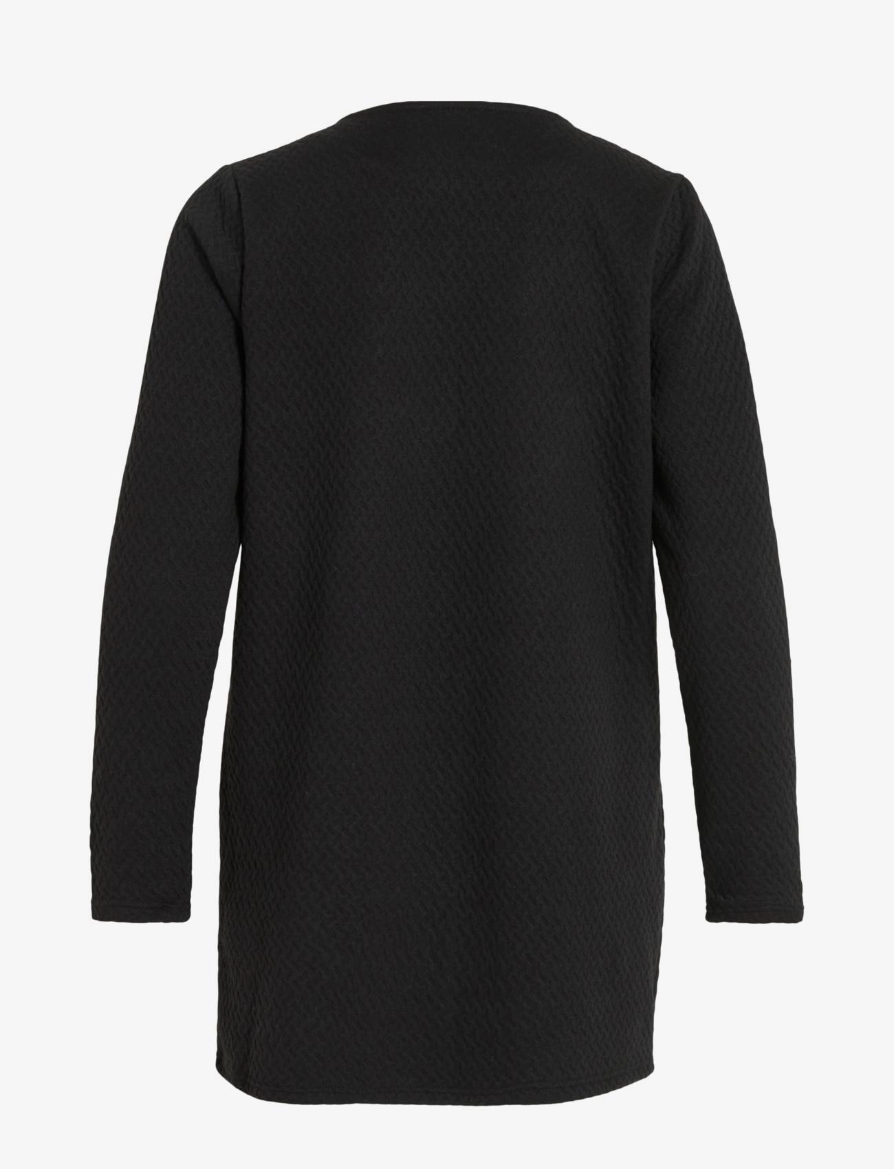 Vila - VINAJA NEW LONG JACKET - NOOS - lette frakker - black - 2
