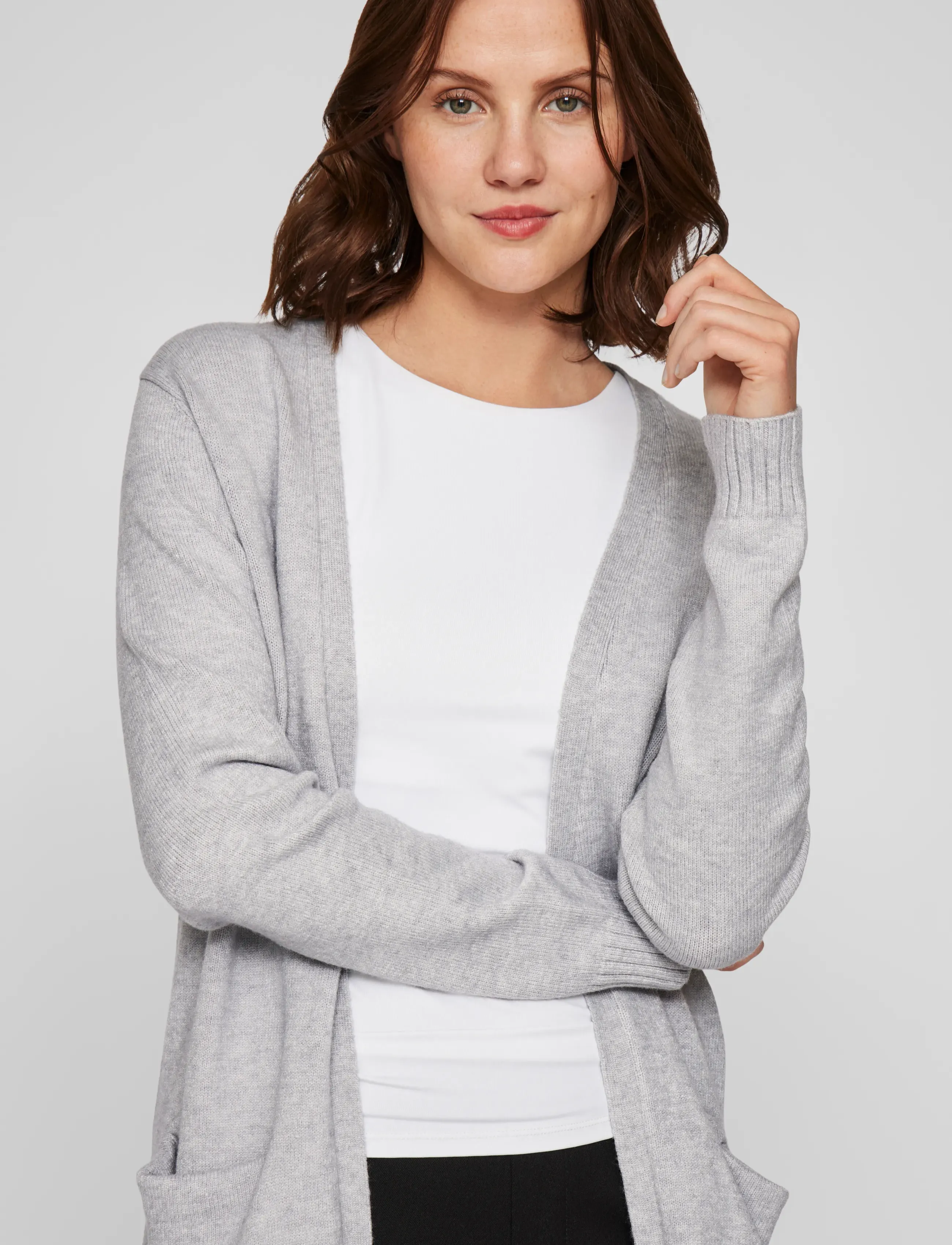 Viril Long L/S Knit Cardigan Noos 6