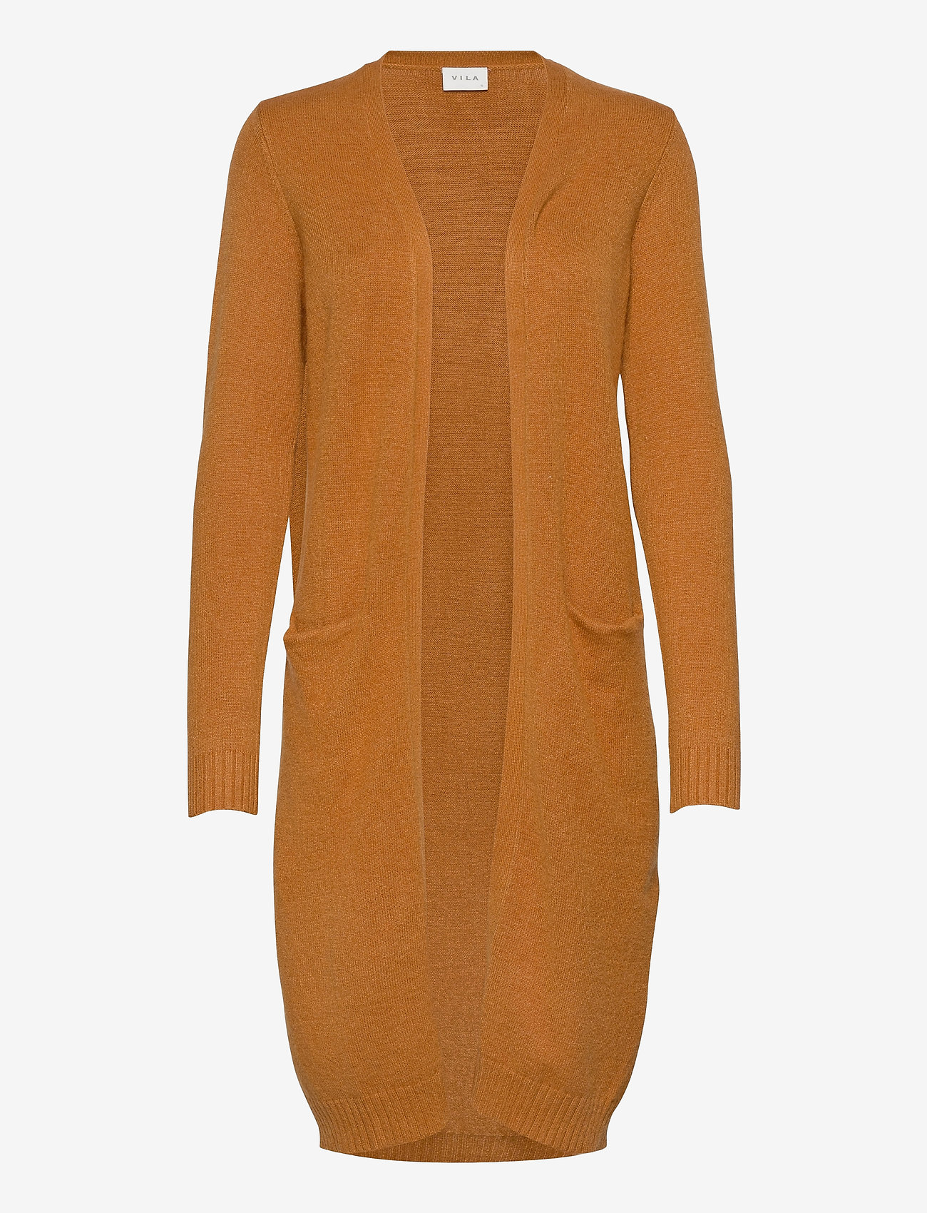 Long knit cardigan