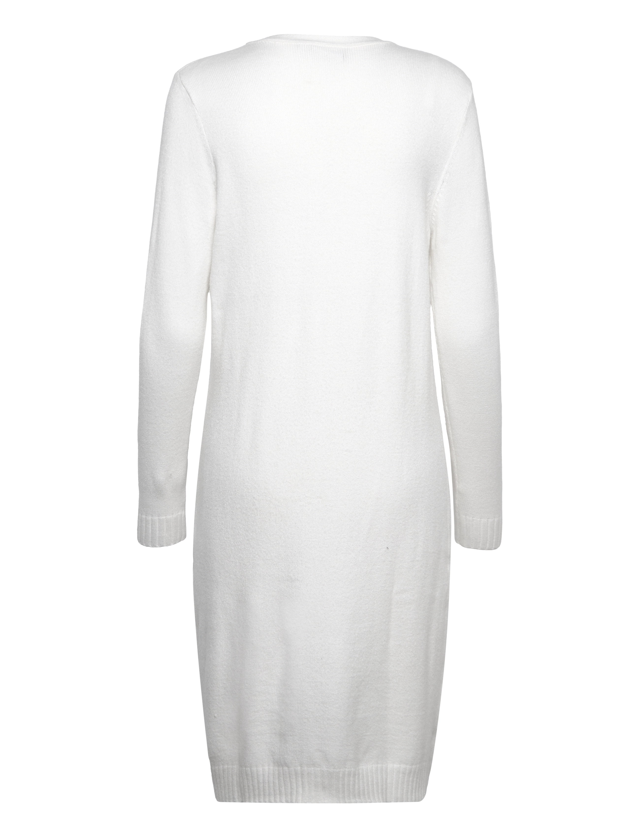 Vila - VIRIL LONG L/S  KNIT CARDIGAN - NOOS - cardigans - white alyssum - 2