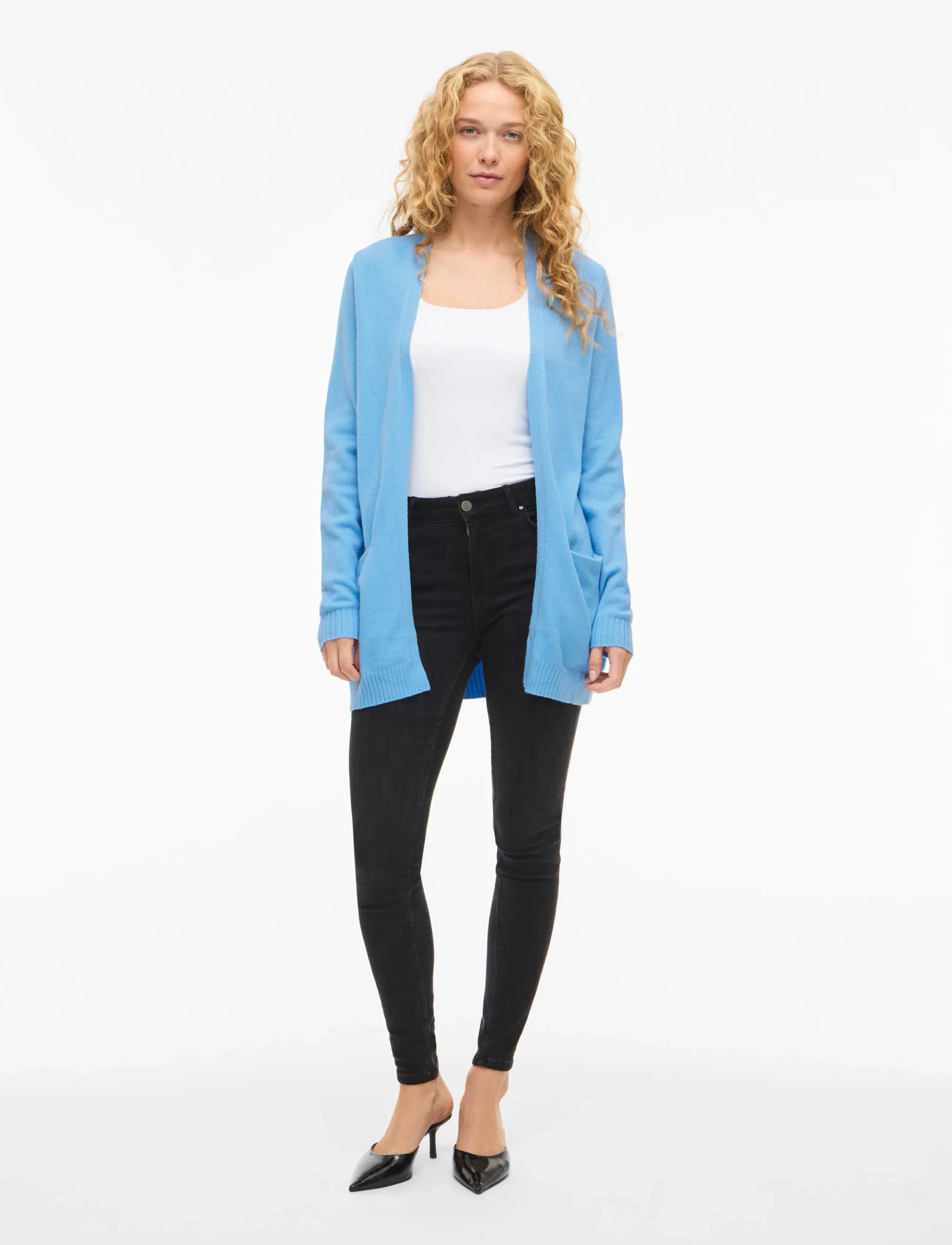 Viril Open L/S Knit Cardigan Noos 3
