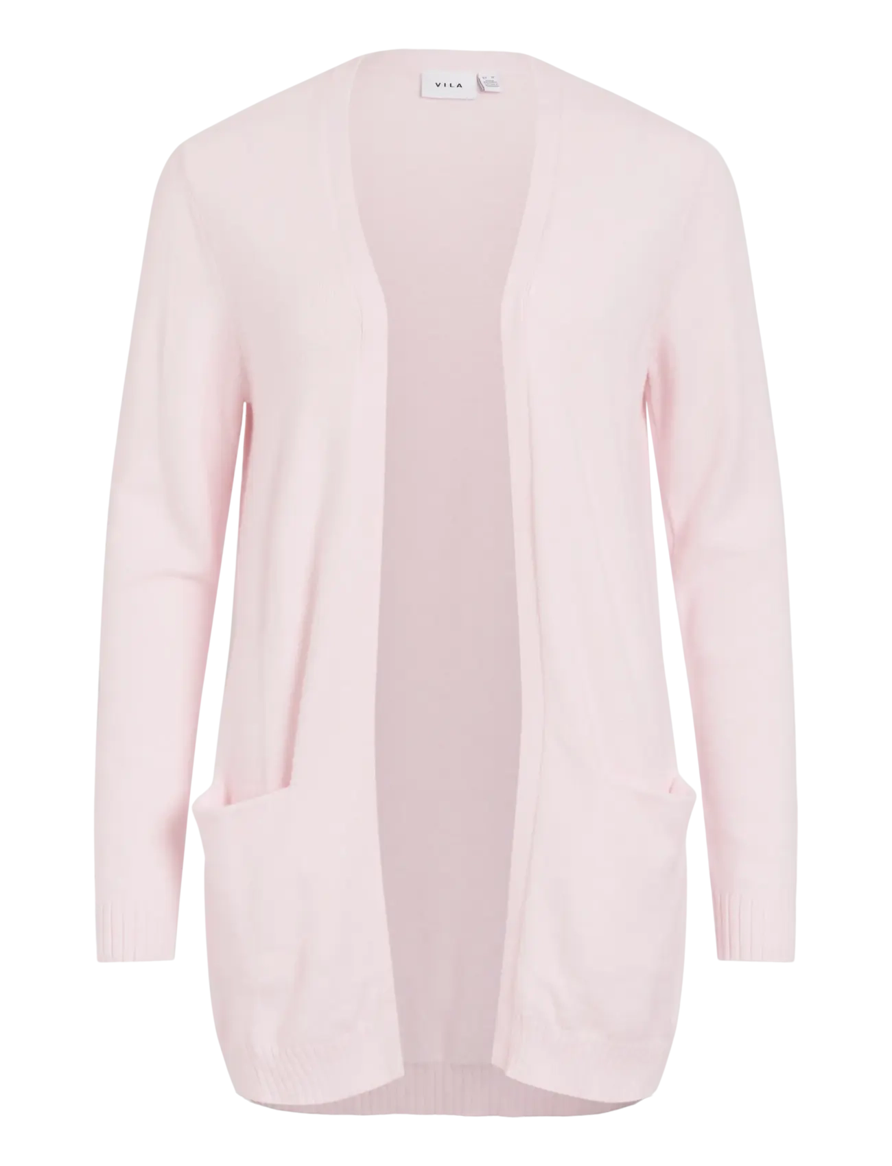 Vila VIRIL OPEN L/S KNIT CARDIGAN - NOOS - Cardigans - CHERRY BLOSSOM / pink/rose