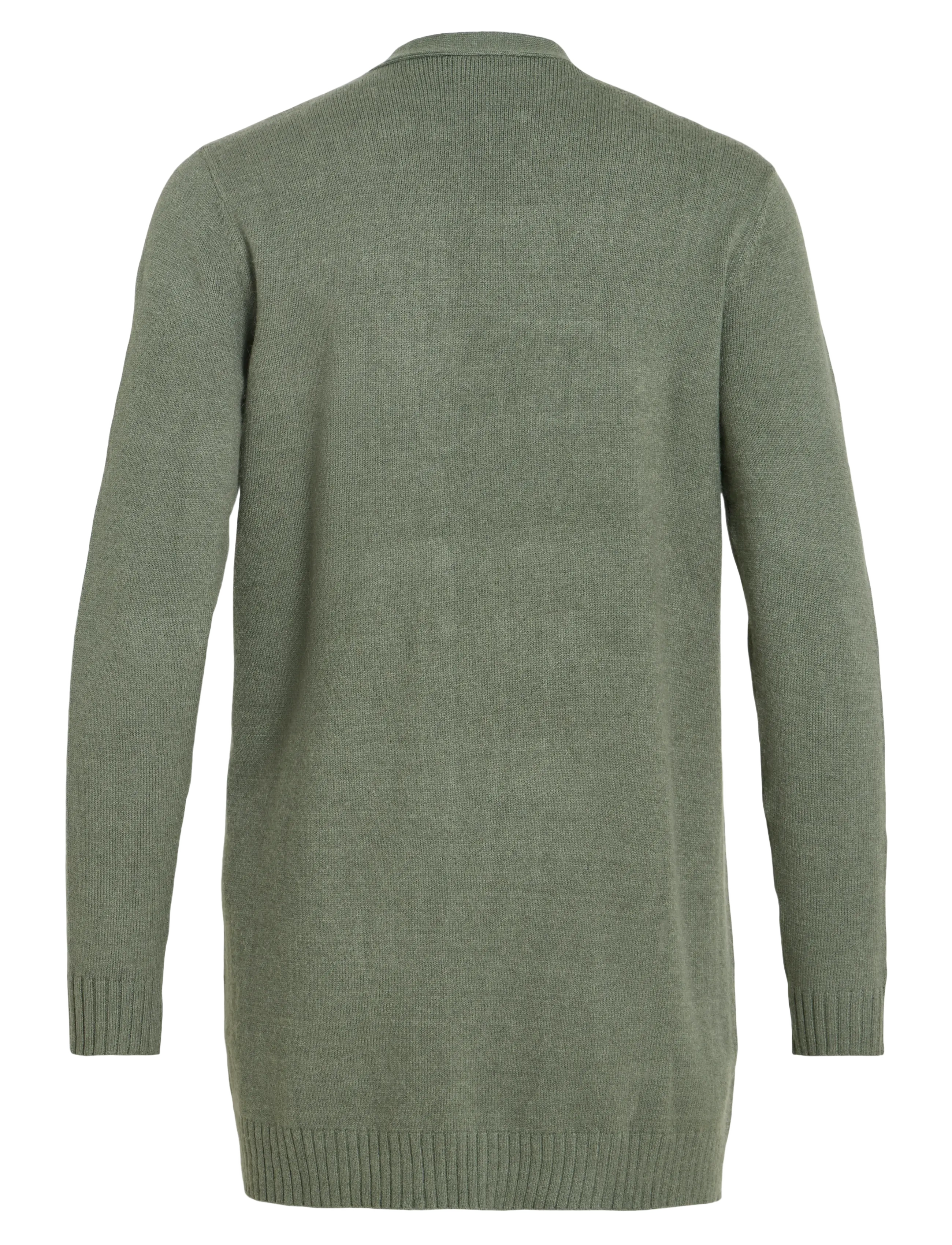 Vila - VIRIL OPEN L/S KNIT CARDIGAN - NOOS - strickjacken - laurel wreath - 2
