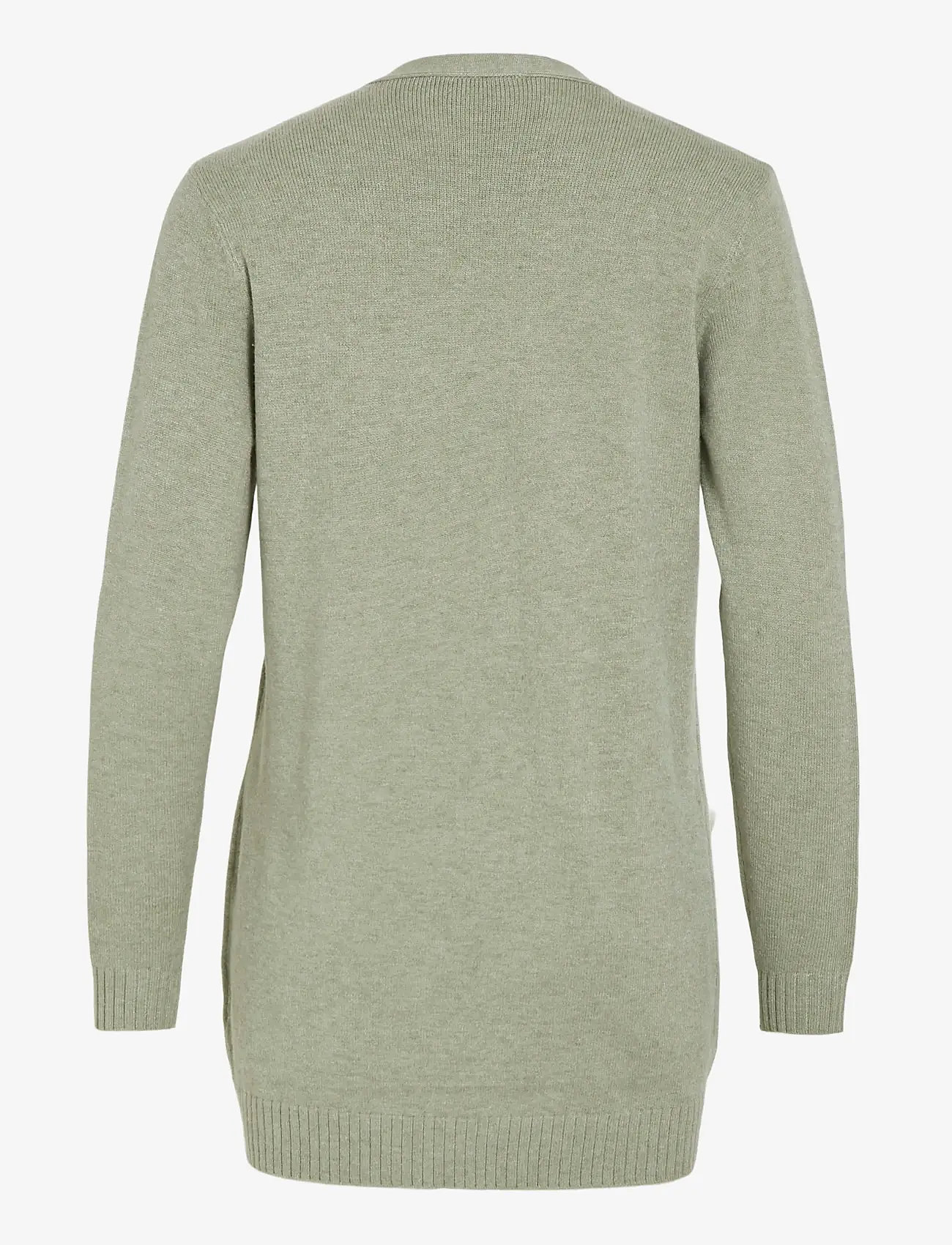 Vila - VIRIL OPEN L/S KNIT CARDIGAN - NOOS - cardigans - oil green - 2
