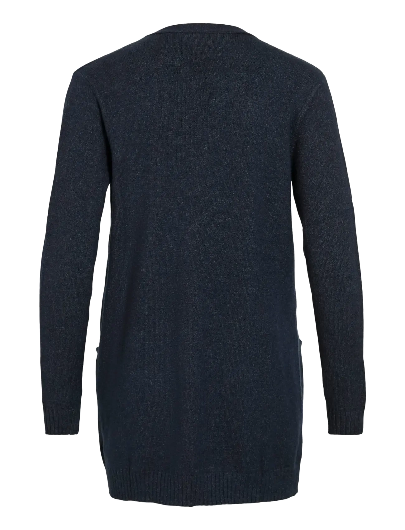 Vila - VIRIL OPEN L/S KNIT CARDIGAN - NOOS - koftor - total eclipse - 2