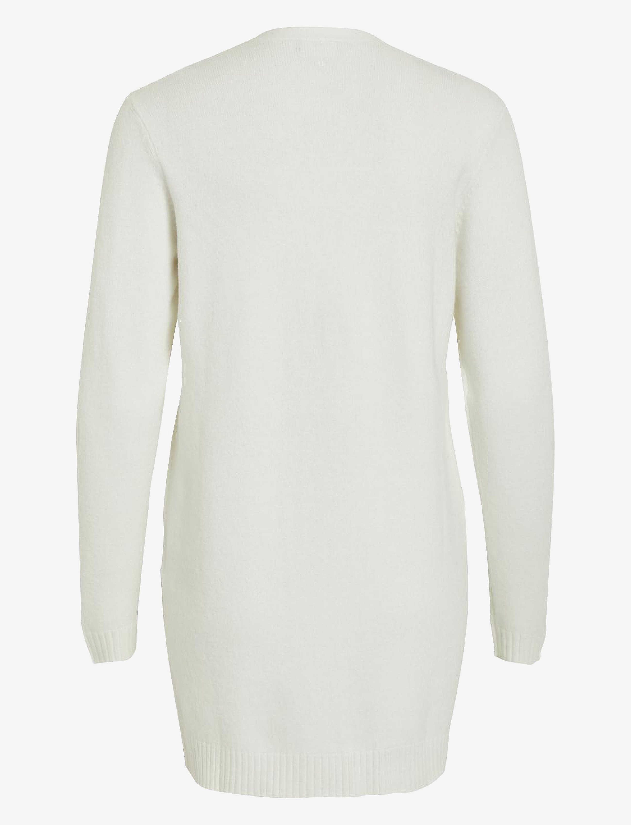 Vila - VIRIL OPEN L/S KNIT CARDIGAN - NOOS - strickjacken - white alyssum - 2