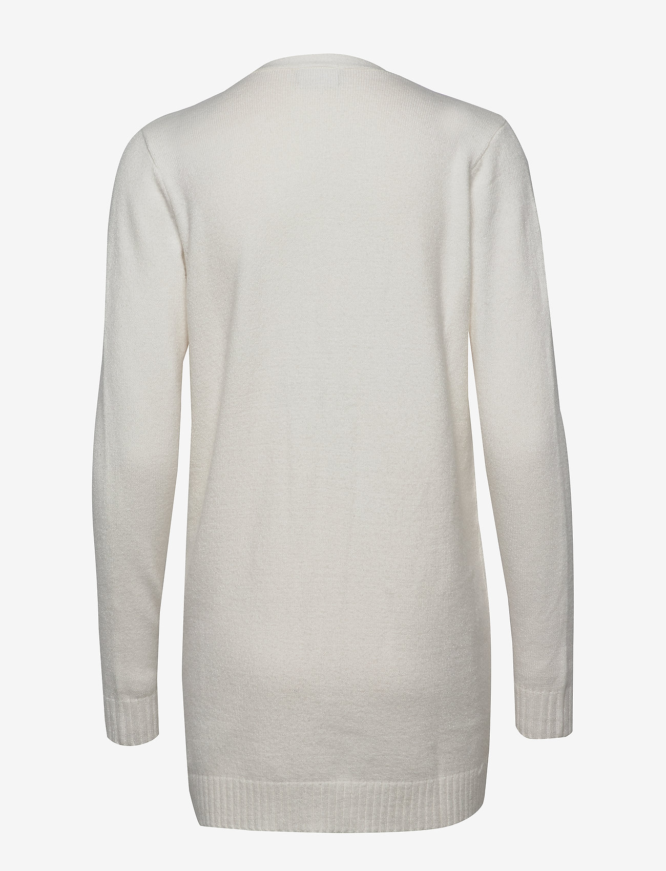Vila - VIRIL OPEN L/S KNIT CARDIGAN - NOOS - cardigans - white alyssum - 3