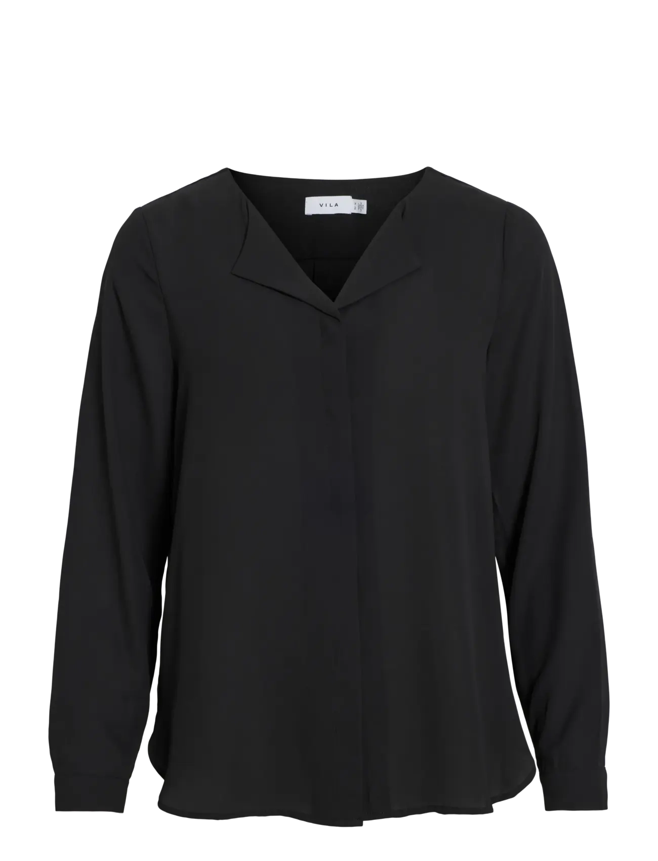 VILA Vilucy L/S Shirt Schwarz - M - Damen