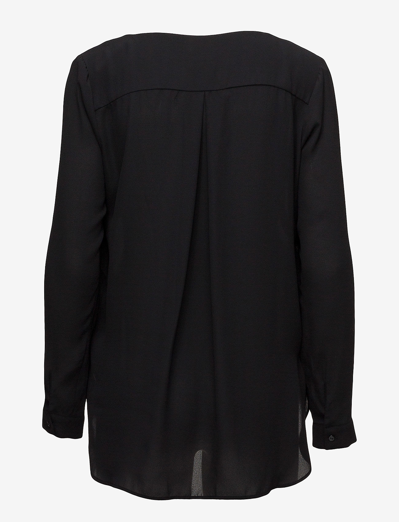 Vila - VILUCY L/S SHIRT - NOOS - langærmede bluser - black - 2