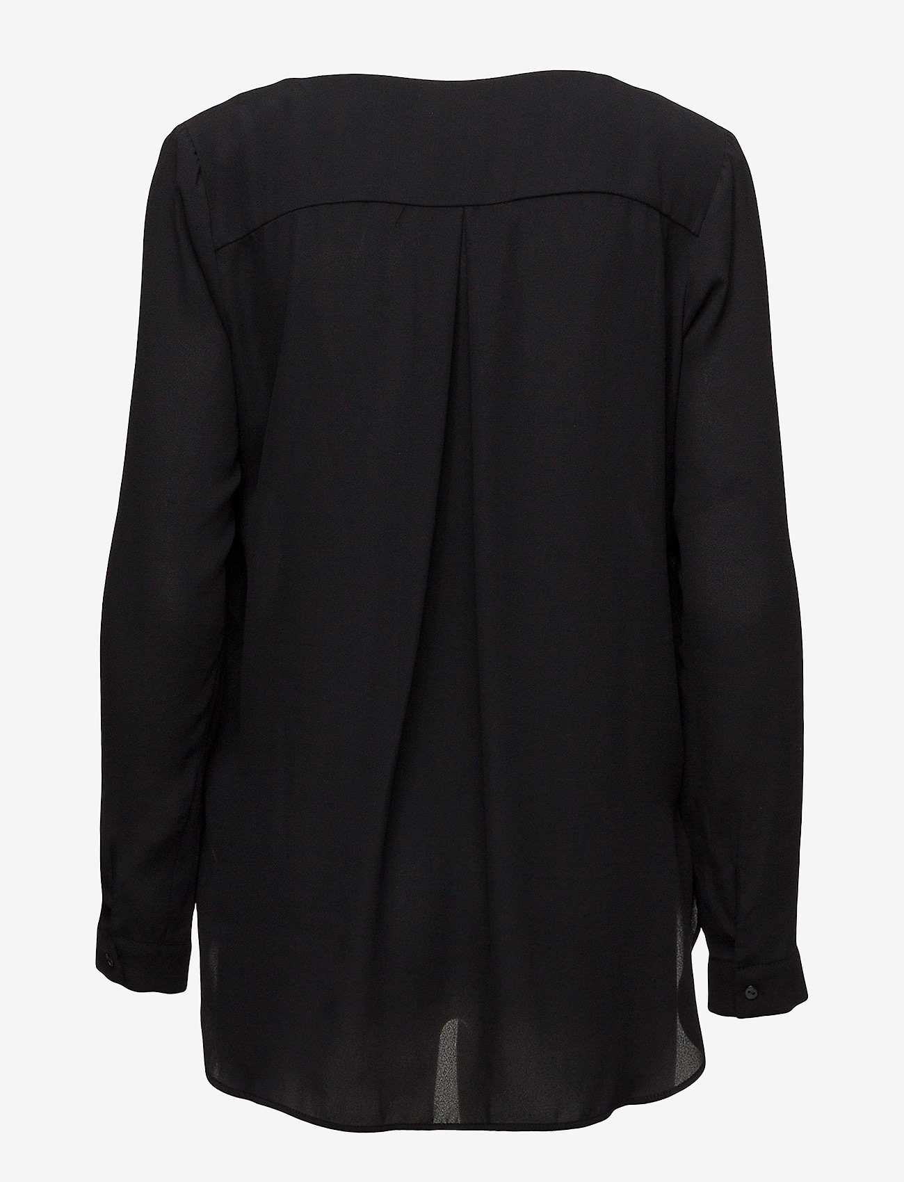 Vila - VILUCY L/S SHIRT - NOOS - blouses met lange mouwen - black - 1