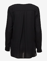 Vila - VILUCY L/S SHIRT - NOOS - long-sleeved blouses - black - 1