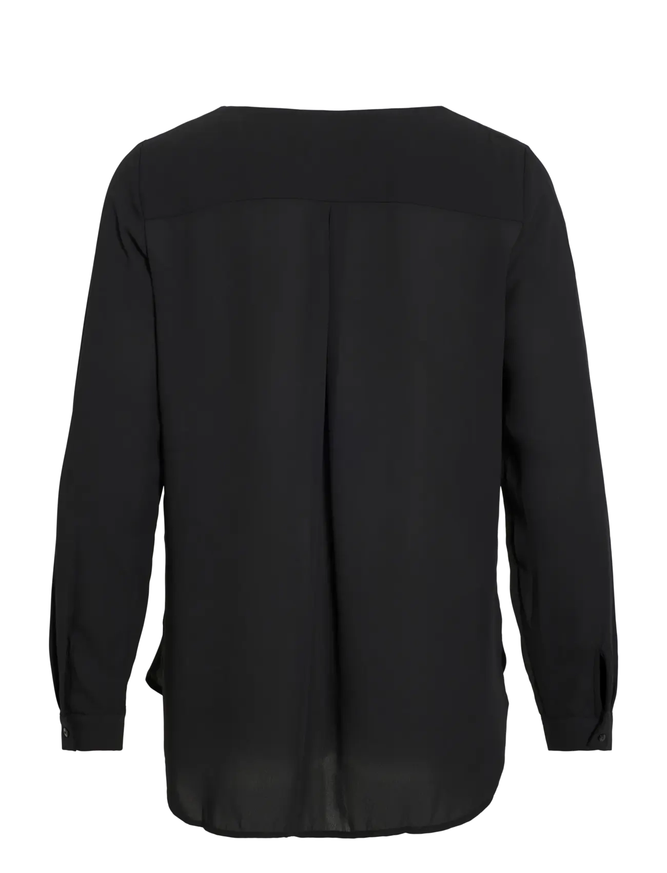 Vila - VILUCY L/S SHIRT - NOOS - long sleeved blouses - black - 2