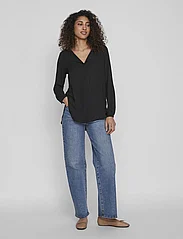 Vila - VILUCY L/S SHIRT - NOOS - blouses met lange mouwen - black - 5