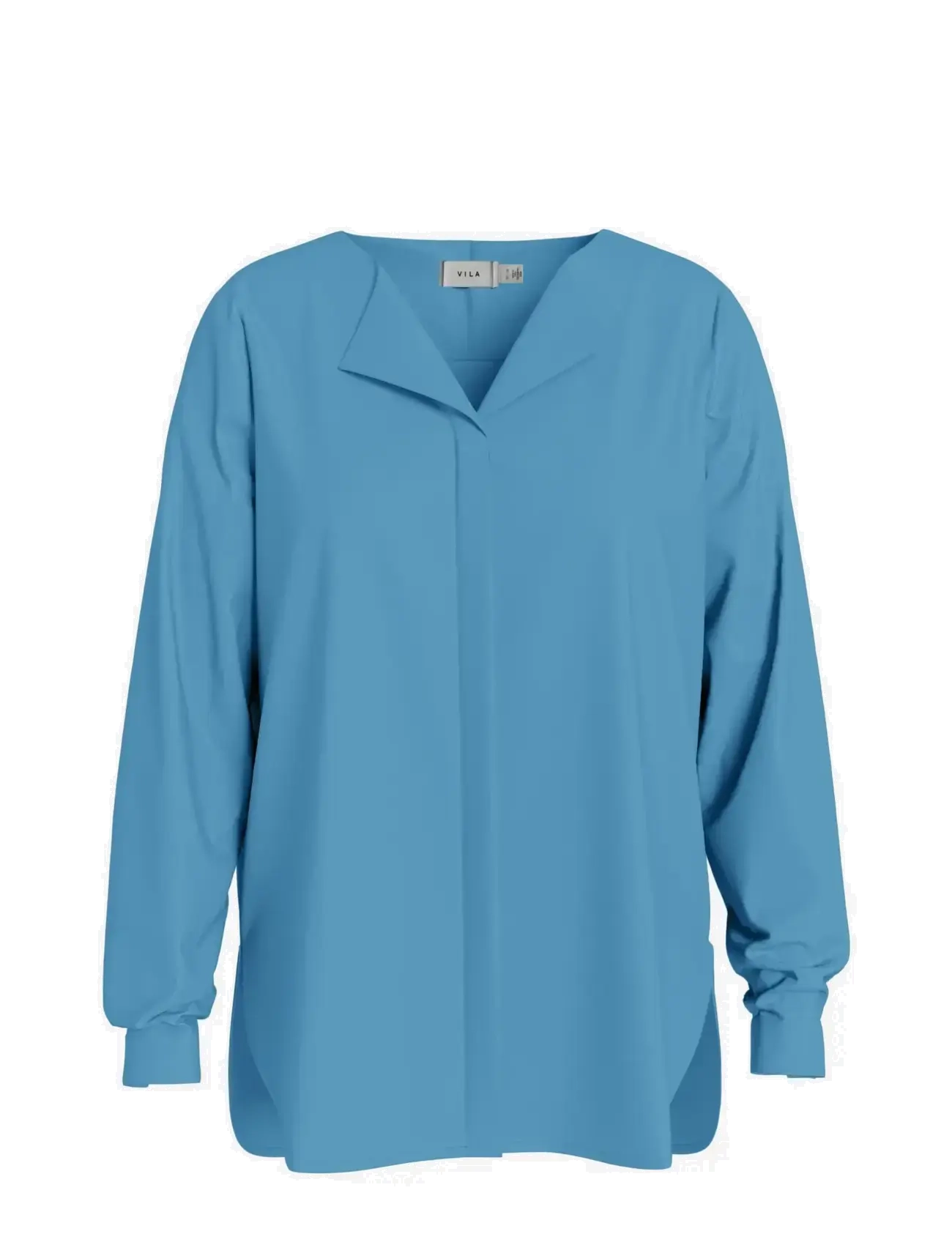 Vila VILUCY L/S SHIRT - NOOS - Blusen - BLISSFUL BLUE / blue