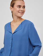 Vila - VILUCY L/S SHIRT - NOOS - long-sleeved blouses - federal blue - 6