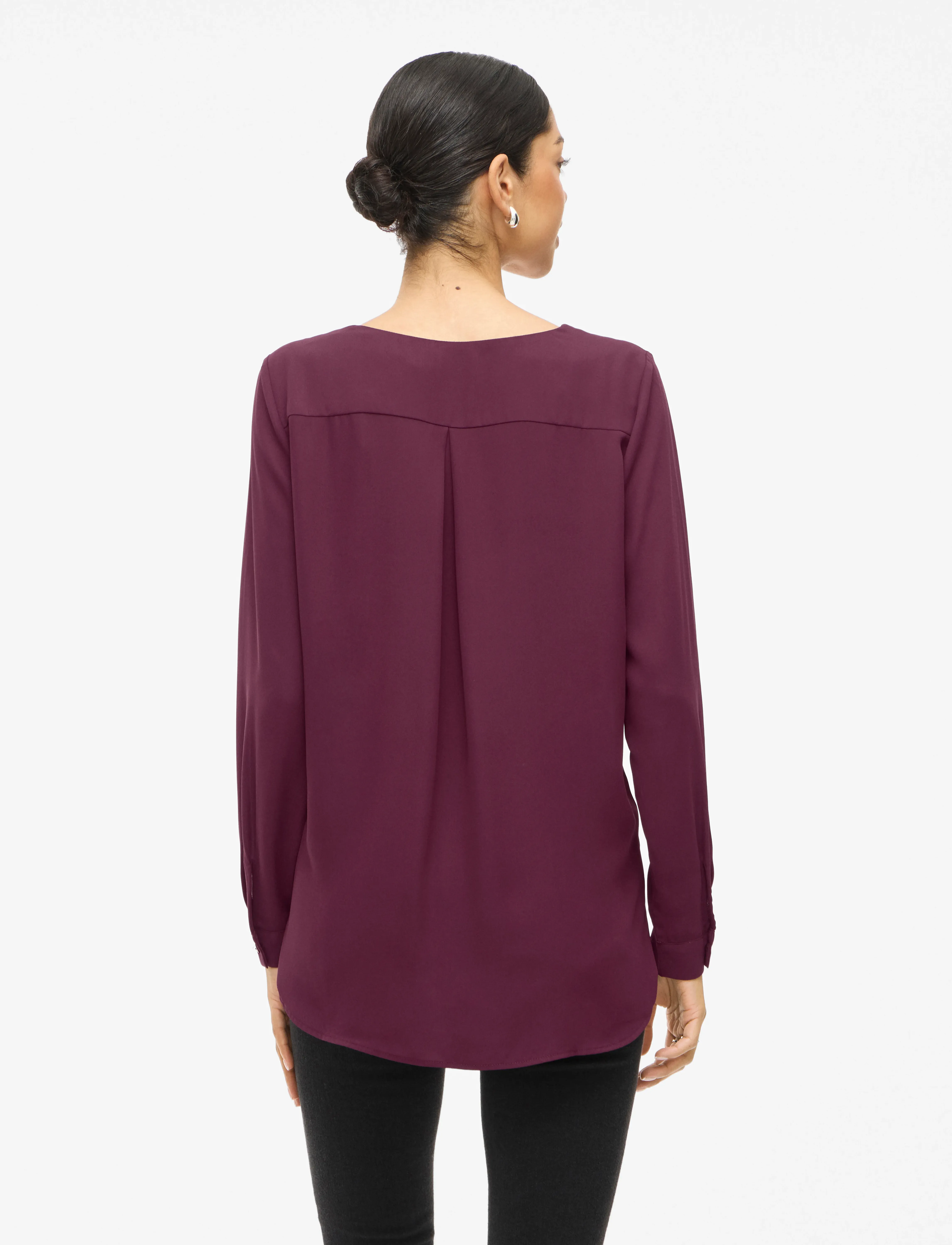 Vila - VILUCY L/S SHIRT - NOOS - langærmede bluser - fig - 3