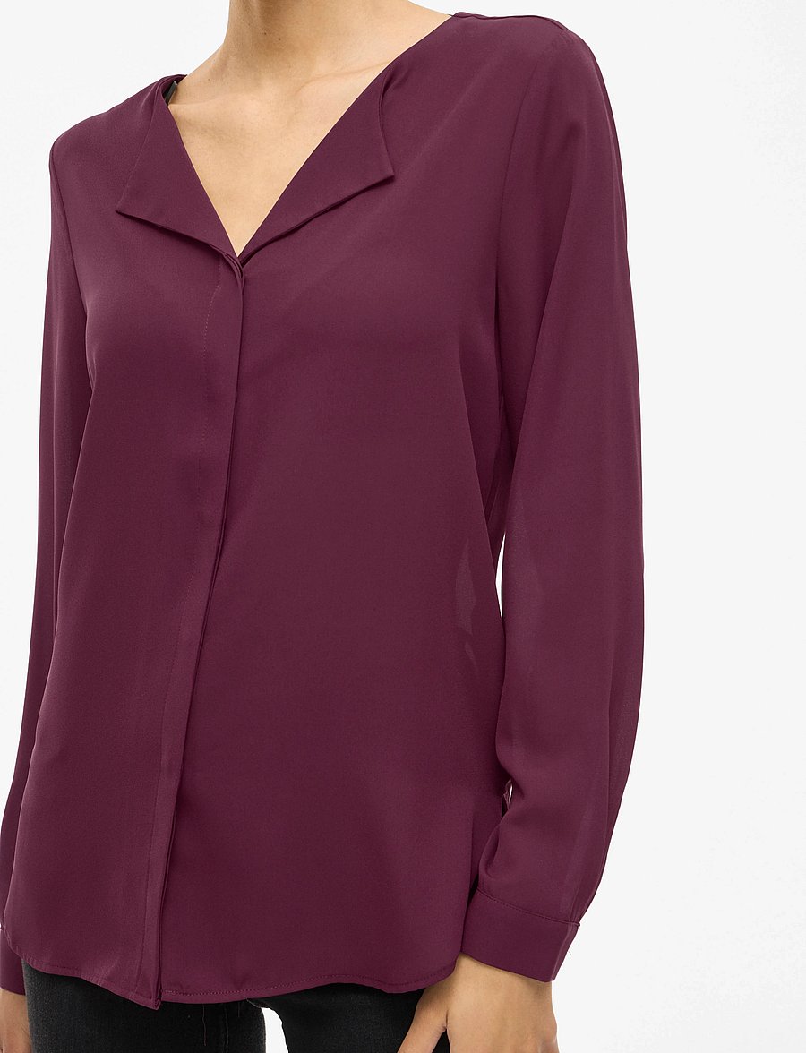 Vila - VILUCY L/S SHIRT - langärmelige blusen - fig - 4